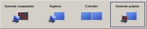 Configuração de dois monitores
