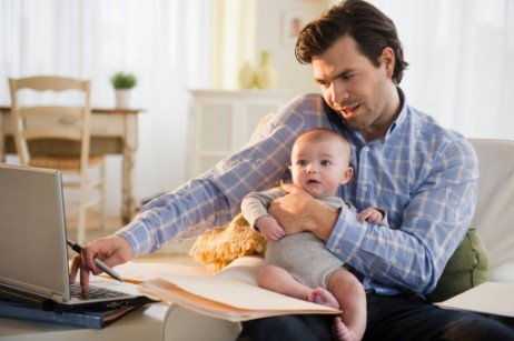 Trabalhando em casa e acumulando tarefas