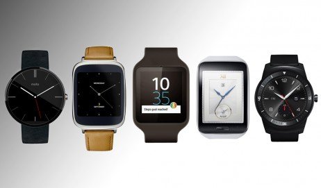 Tipos de formatos para smart watches