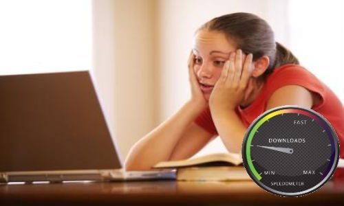 Diagnóstico de velocidade da internet