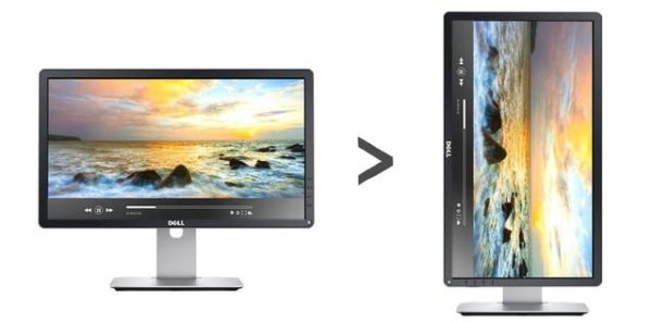 Monitor na vertical