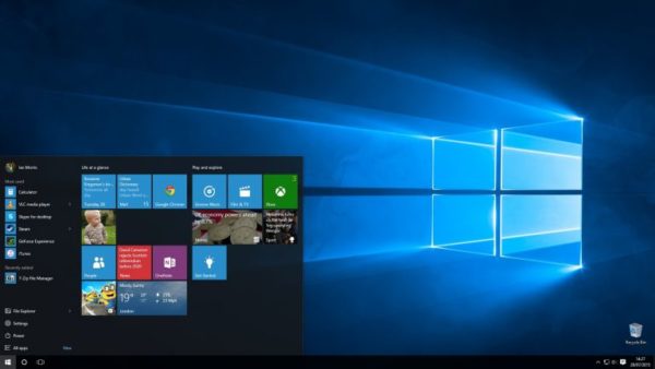 Escolhendo versão do Windows