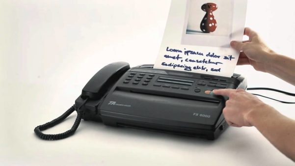 Máquina de fax