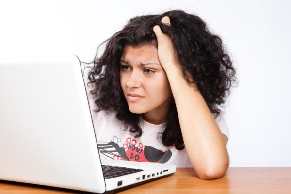 Internet com problema