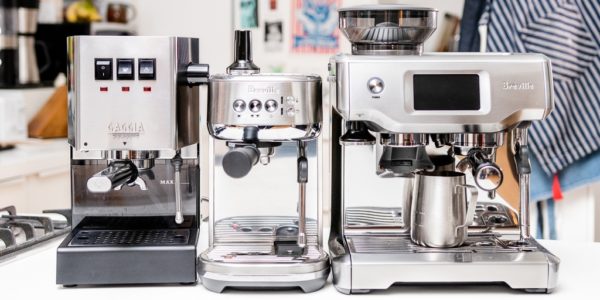 Escolhendo máquina de café expresso