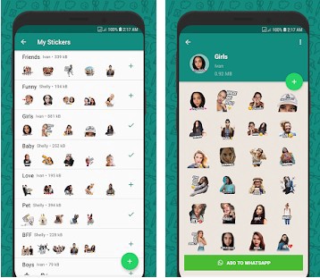 Apps para figurinhas